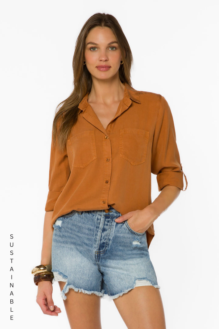 Sirena Cocoa Shirt