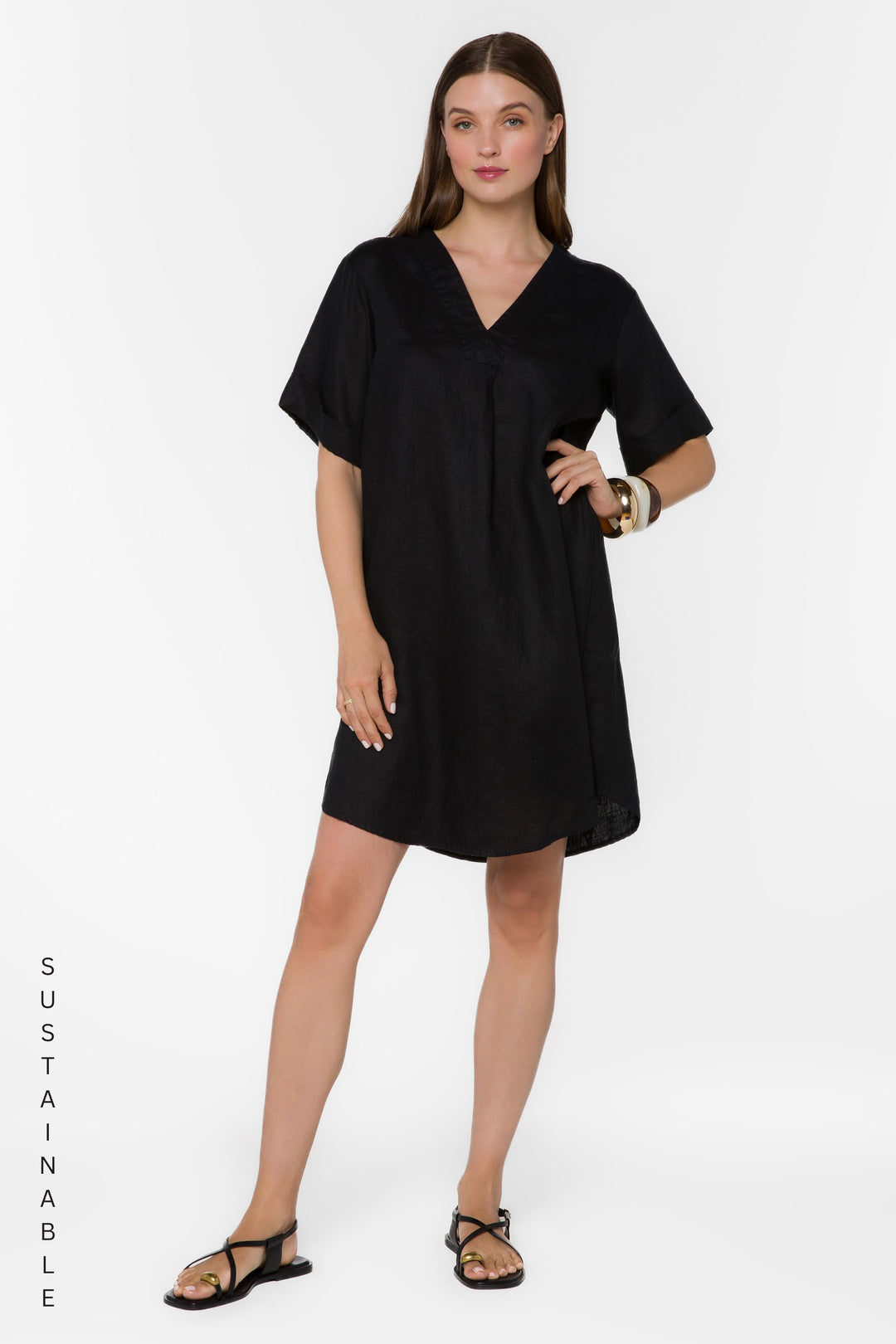 Wilda Black Dress - Dresses - Velvet Heart Clothing