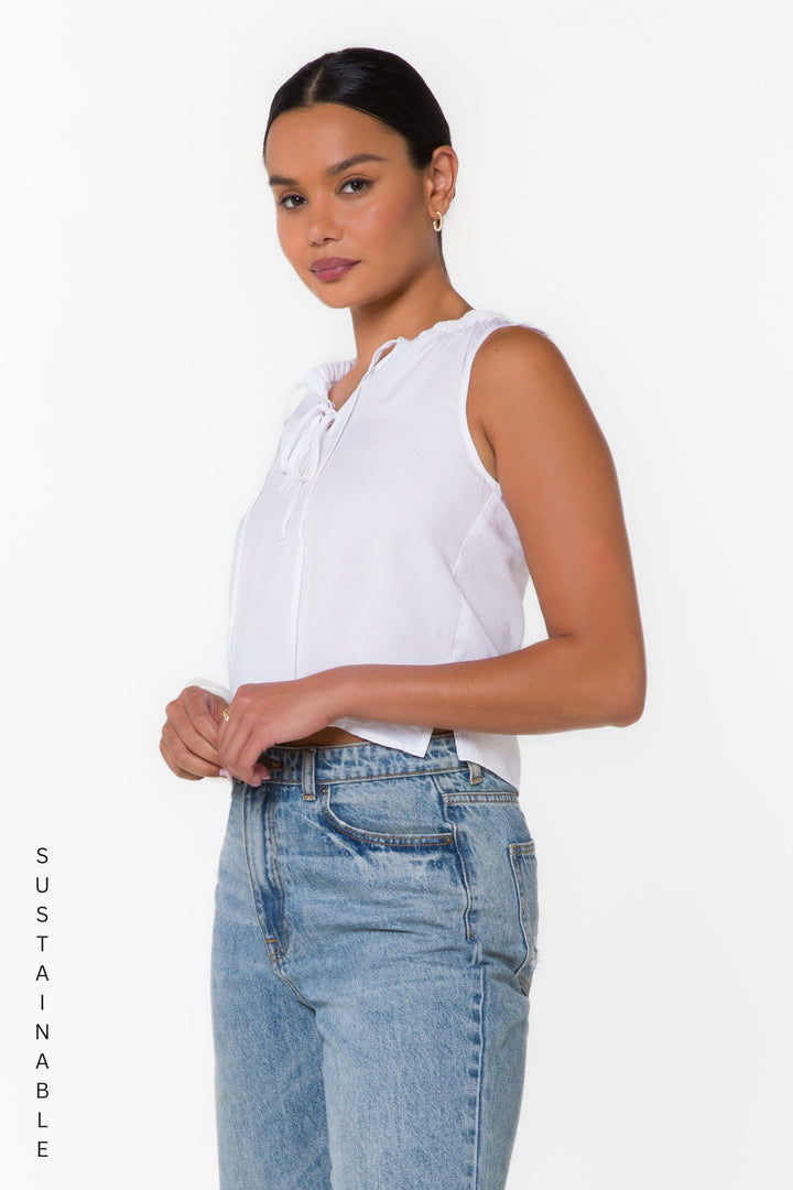 Layla Optic White Tank