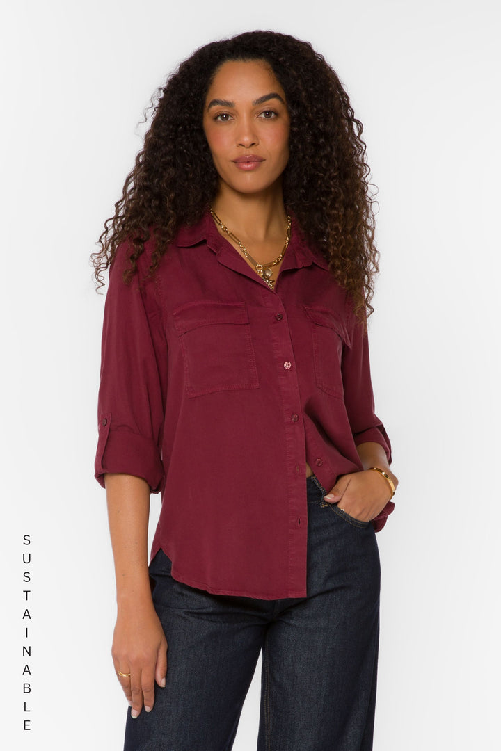 Talma Bordeaux Shirt