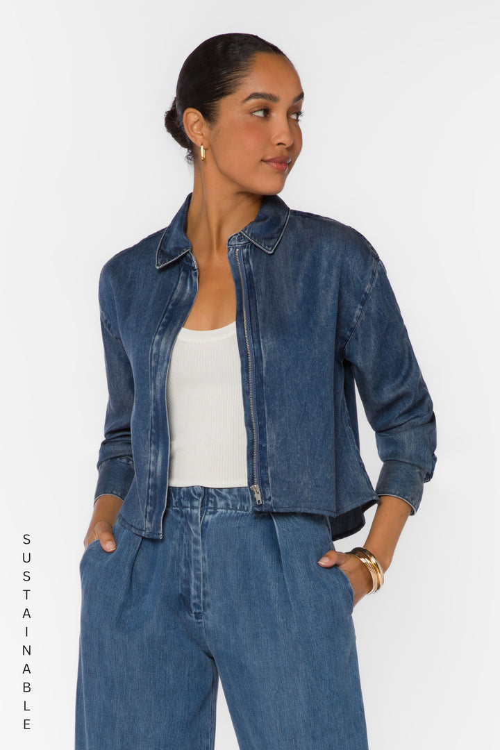 Thea Blue Shirt