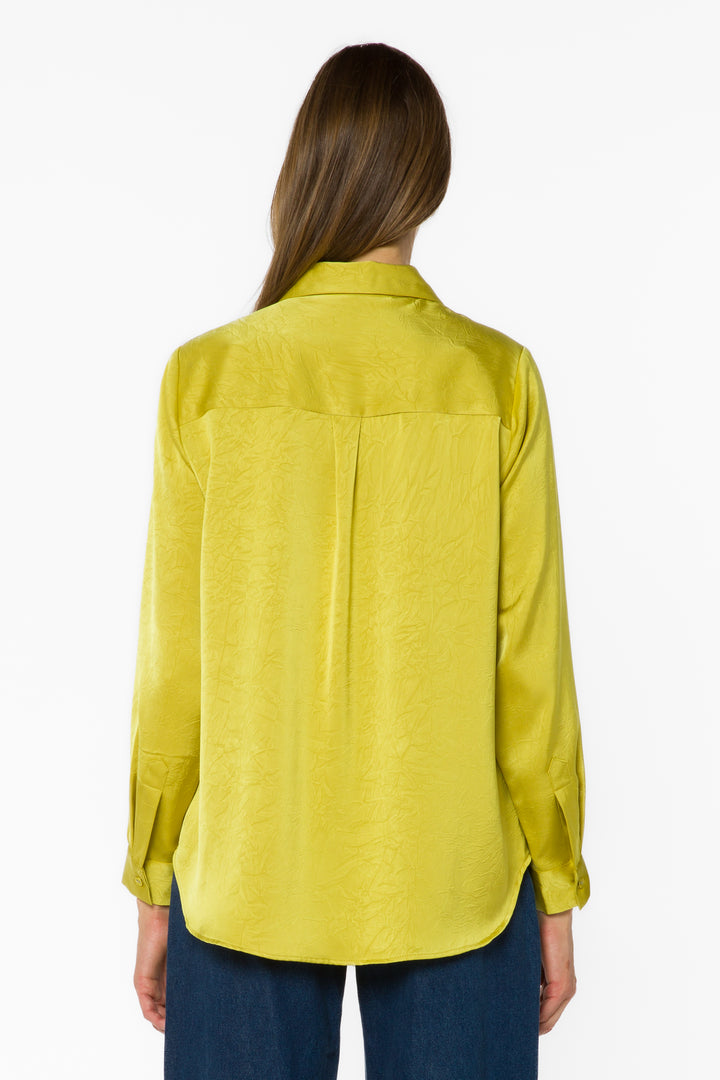 Adelynn Green Pear Shirt
