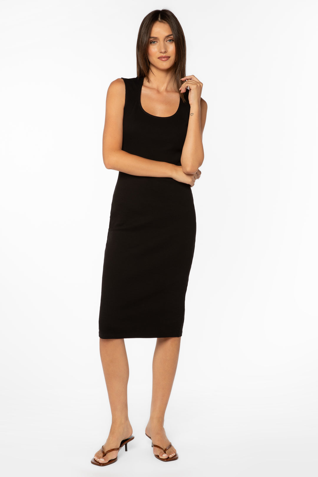 Aldene Black Dress - Dresses - Velvet Heart Clothing