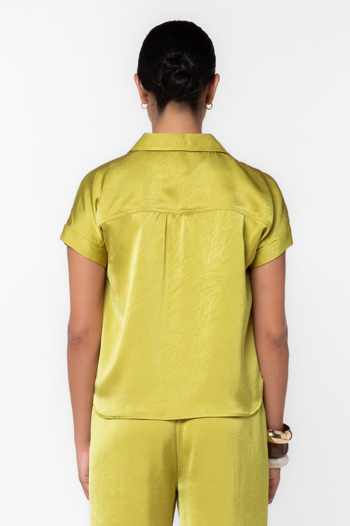 Alessia Green Pear Shirt