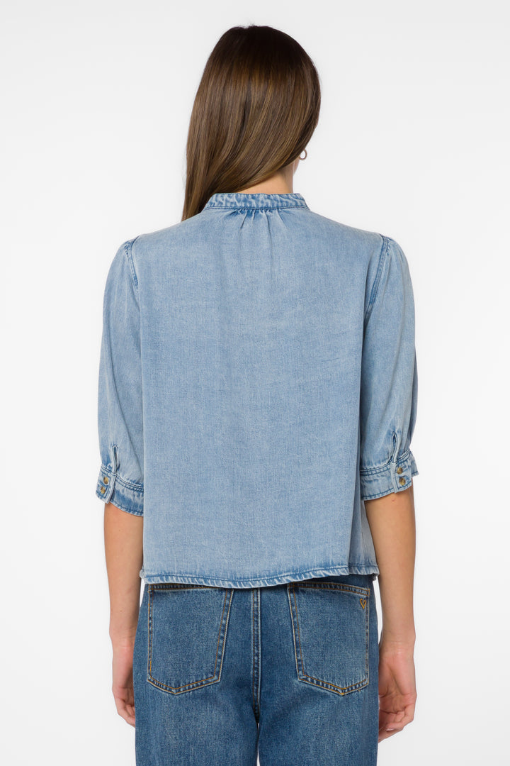 Almafi Light Skyfall Top - Tops - Velvet Heart Clothing