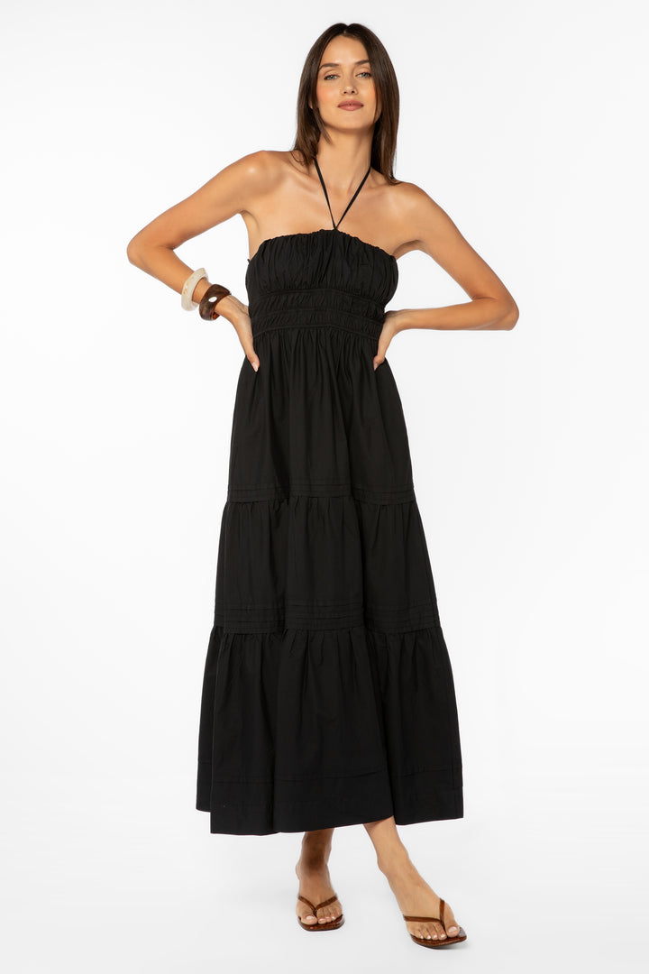 Amadea Black Dress - Dresses - Velvet Heart Clothing