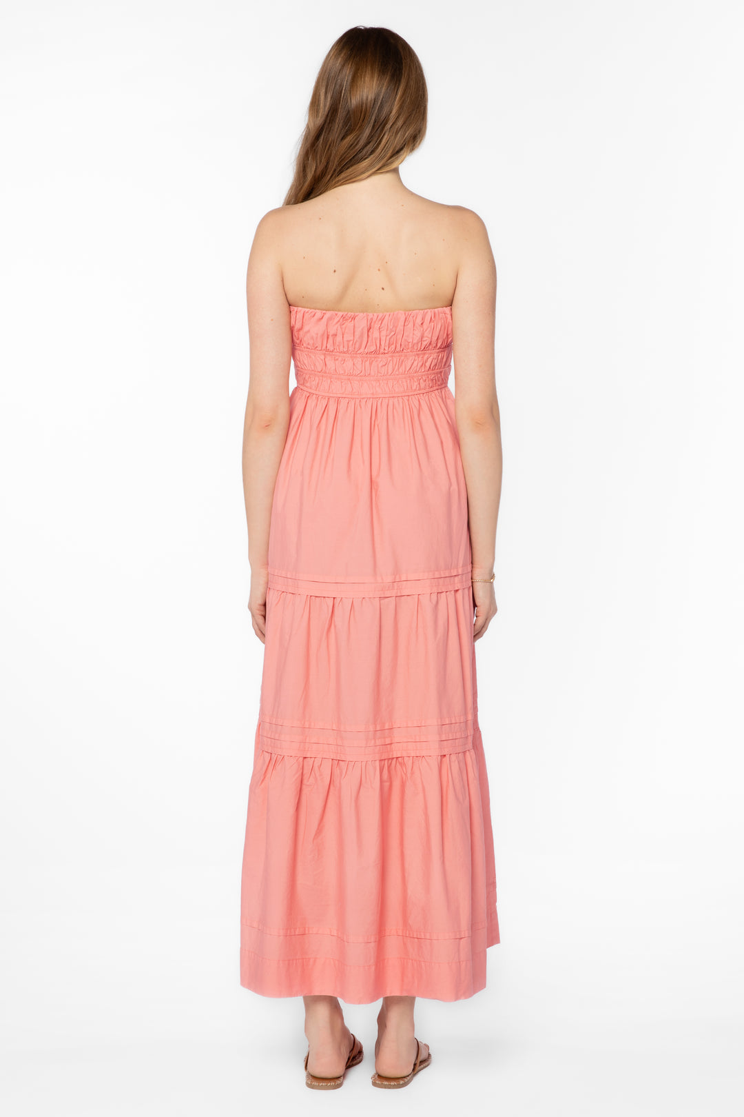 Amadea Capri Coral Dress - Dresses - Velvet Heart Clothing