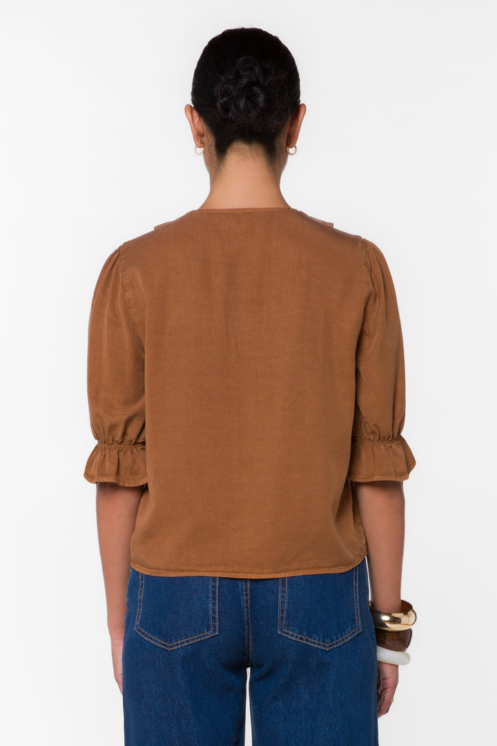 Anthea Brown Blouse
