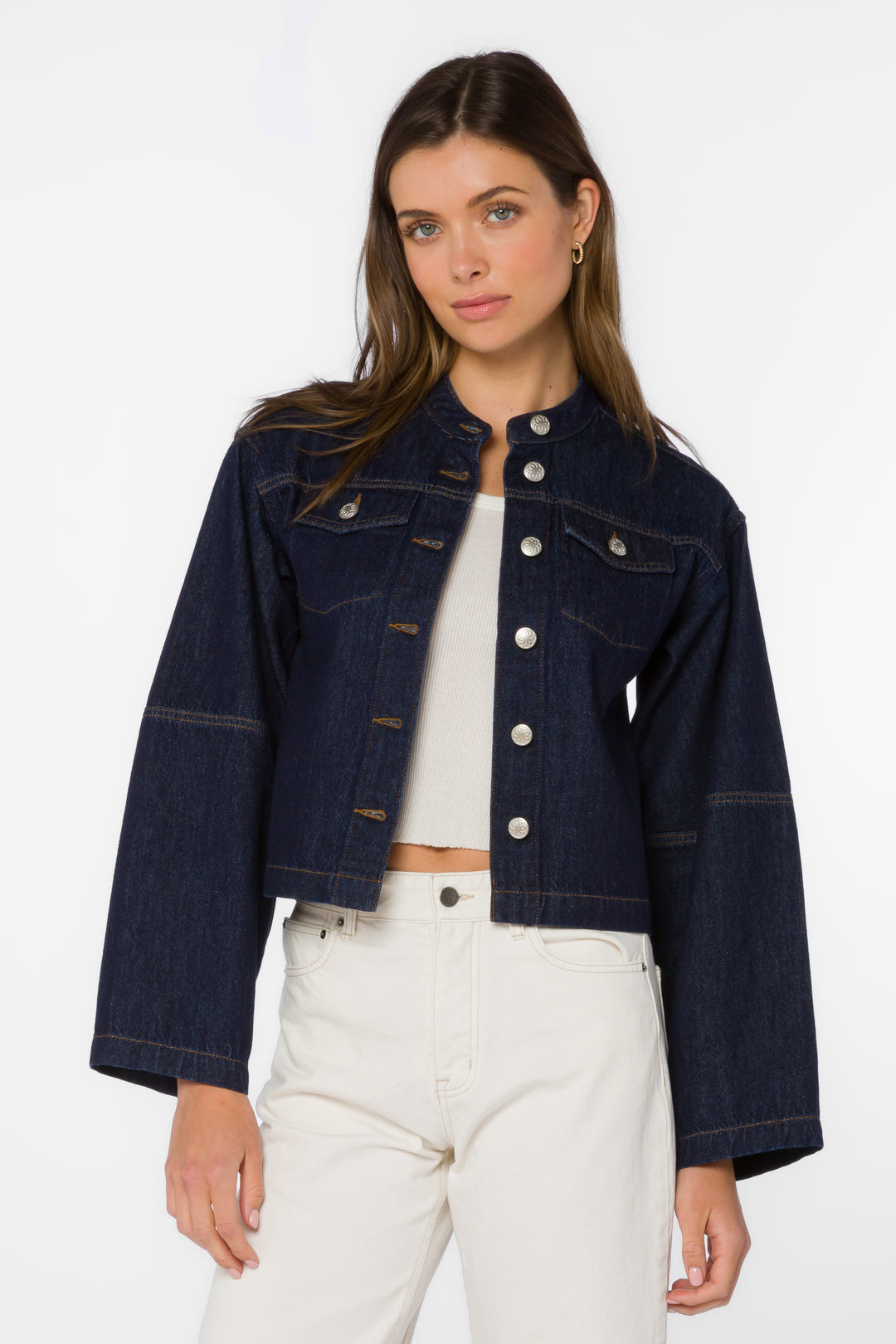 Aracely Blue Jacket - Jackets & Outerwear - Velvet Heart Clothing