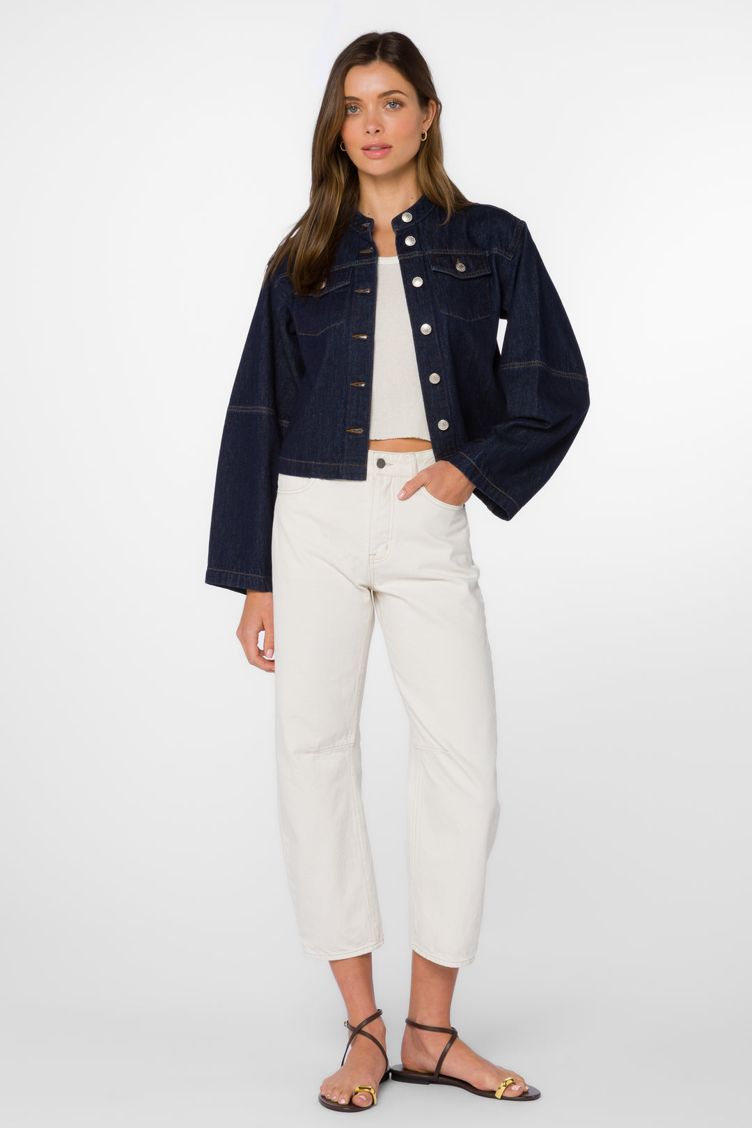 Aracely Blue Jacket - Jackets & Outerwear - Velvet Heart Clothing