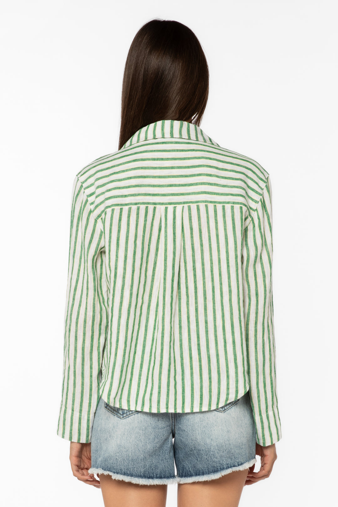 Benny Green Stripe Shirt - Tops - Velvet Heart Clothing