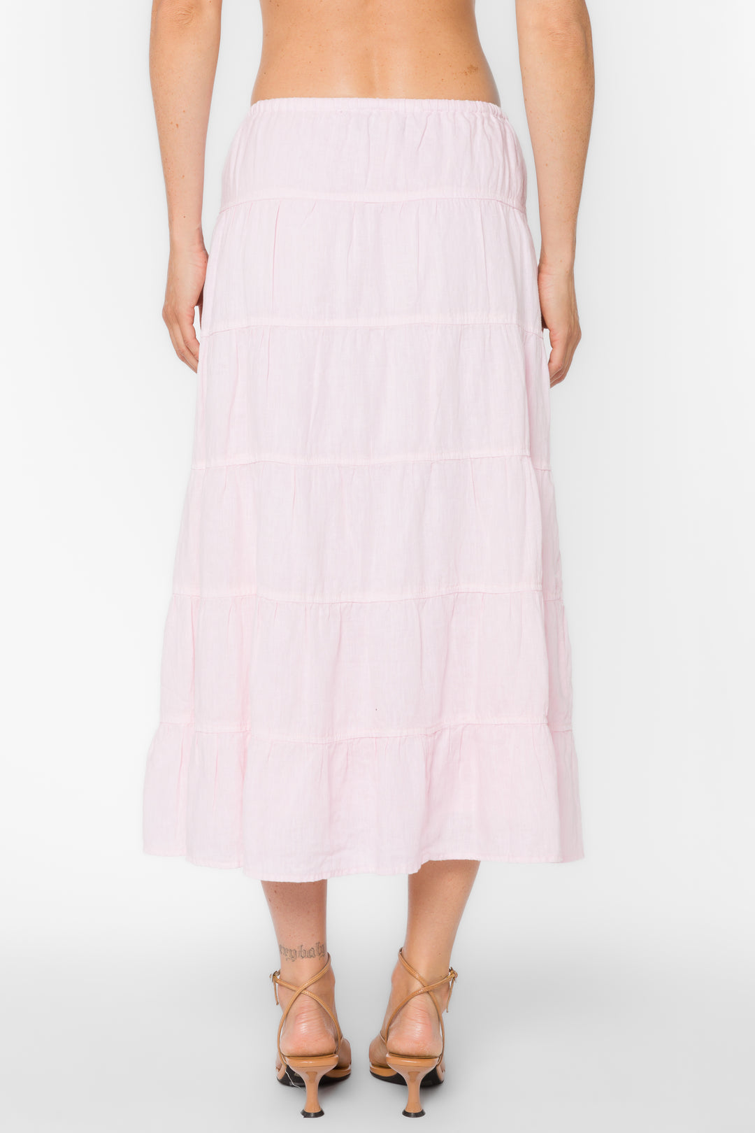 Claremont Pink Skirt - Bottoms - Velvet Heart Clothing