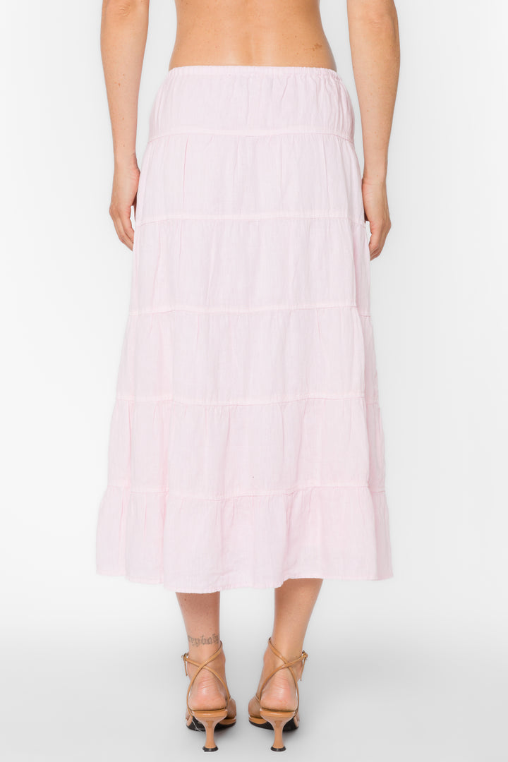 Claremont Pink Skirt - Bottoms - Velvet Heart Clothing