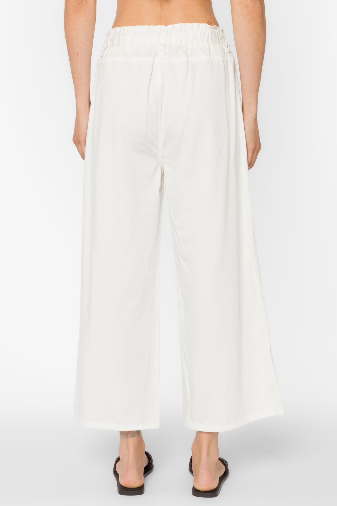 Claudette Optic White Pants - Bottoms - Velvet Heart Clothing