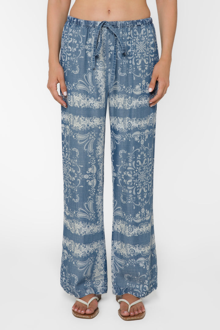 Deja Bandana Scarf Pants - Pants - Velvet Heart Clothing