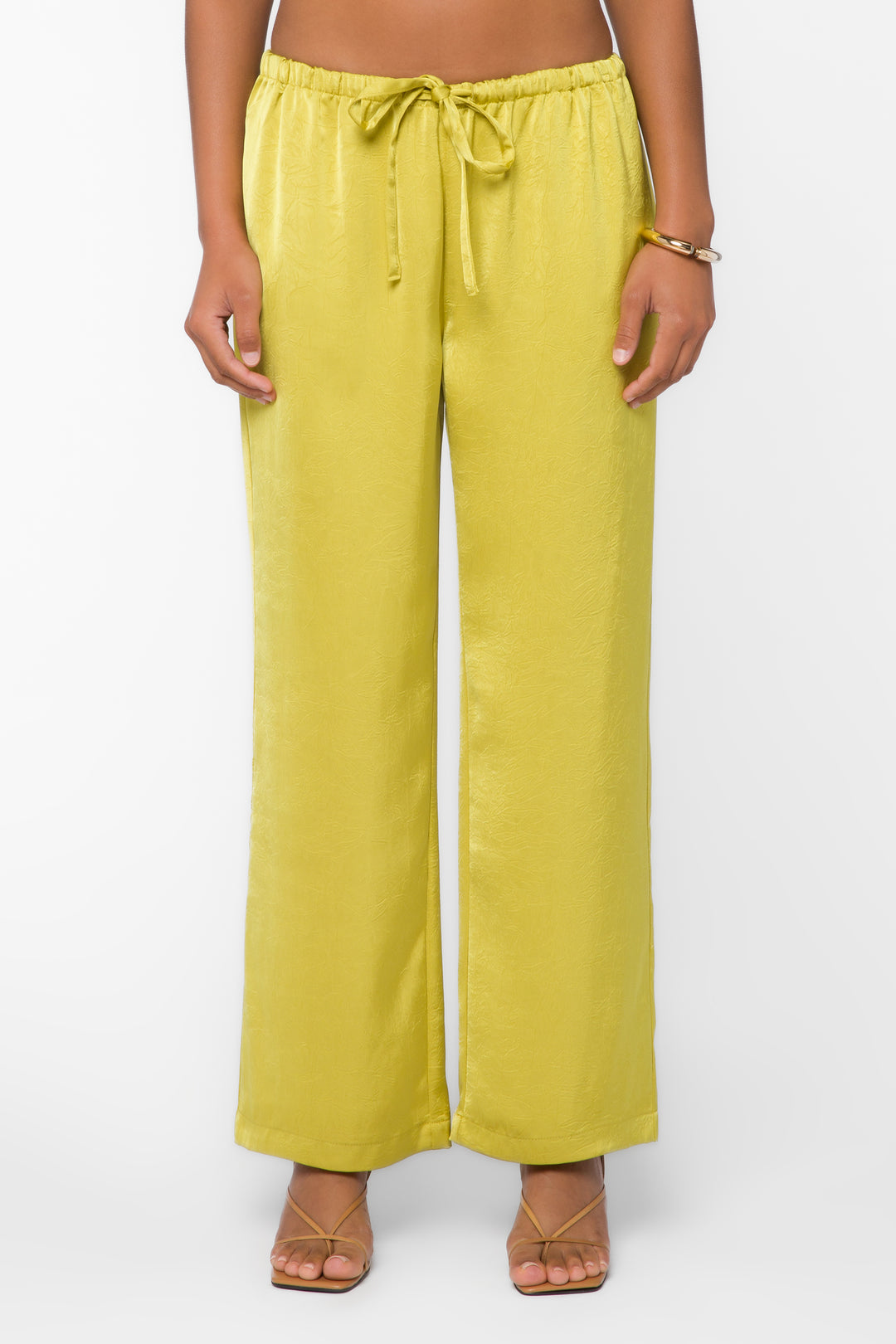Deja Green Pear Pants