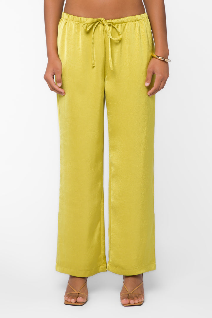 Deja Green Pear Pants