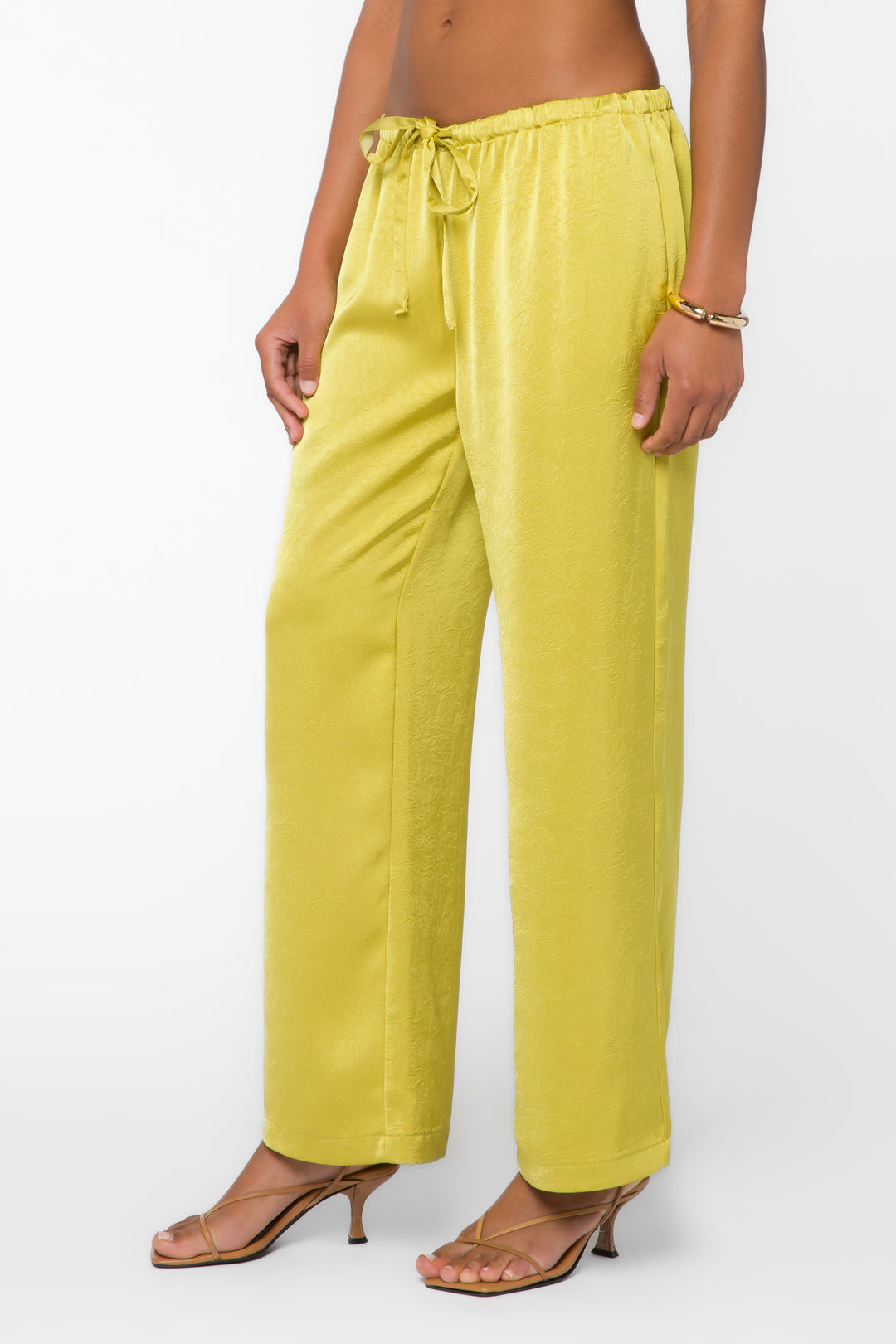 Deja Green Pear Pants