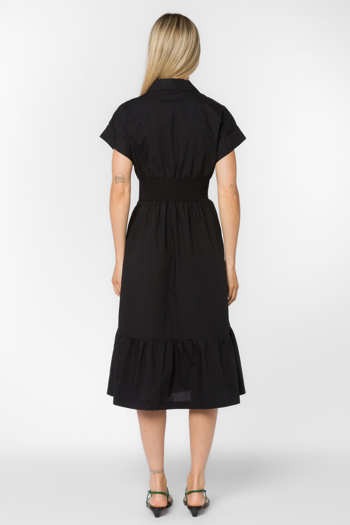 Emily Black Dress - Dresses - Velvet Heart Clothing