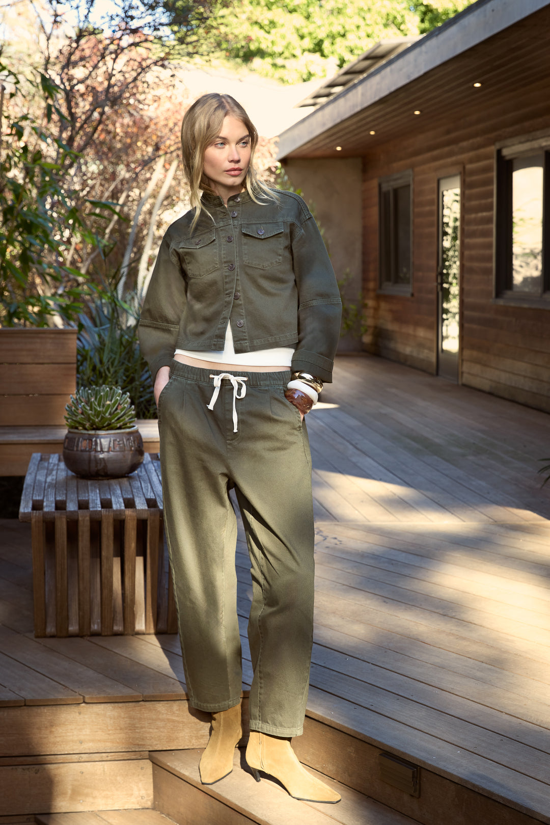 Toni Ivy Barrel Pants