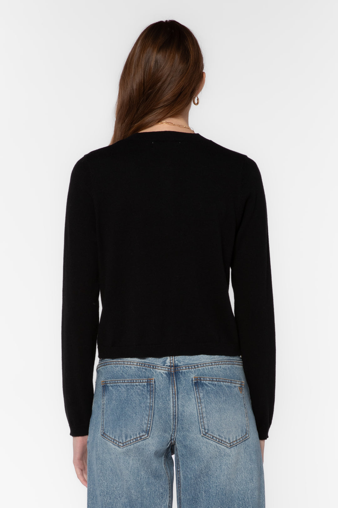 Genna Black Cardigan