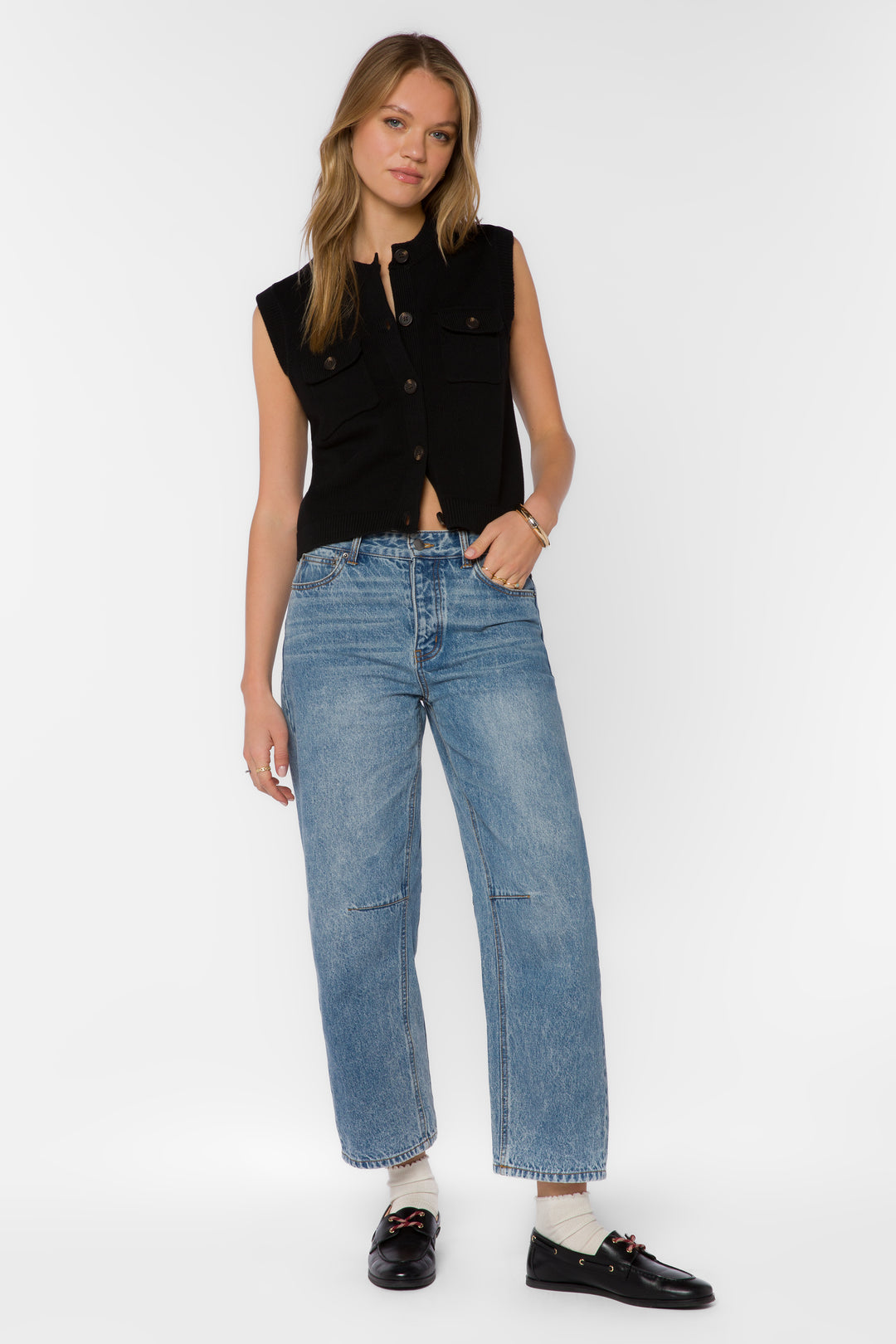 Gretchen Black Vest