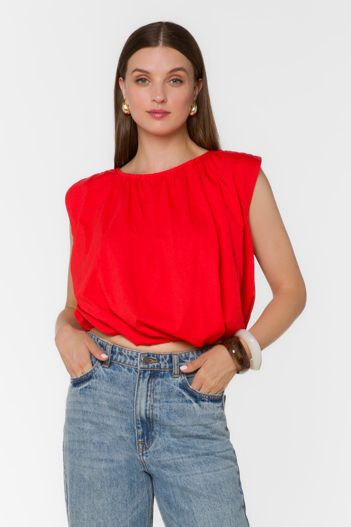 Gwyn Chili Top - Tops - Velvet Heart Clothing
