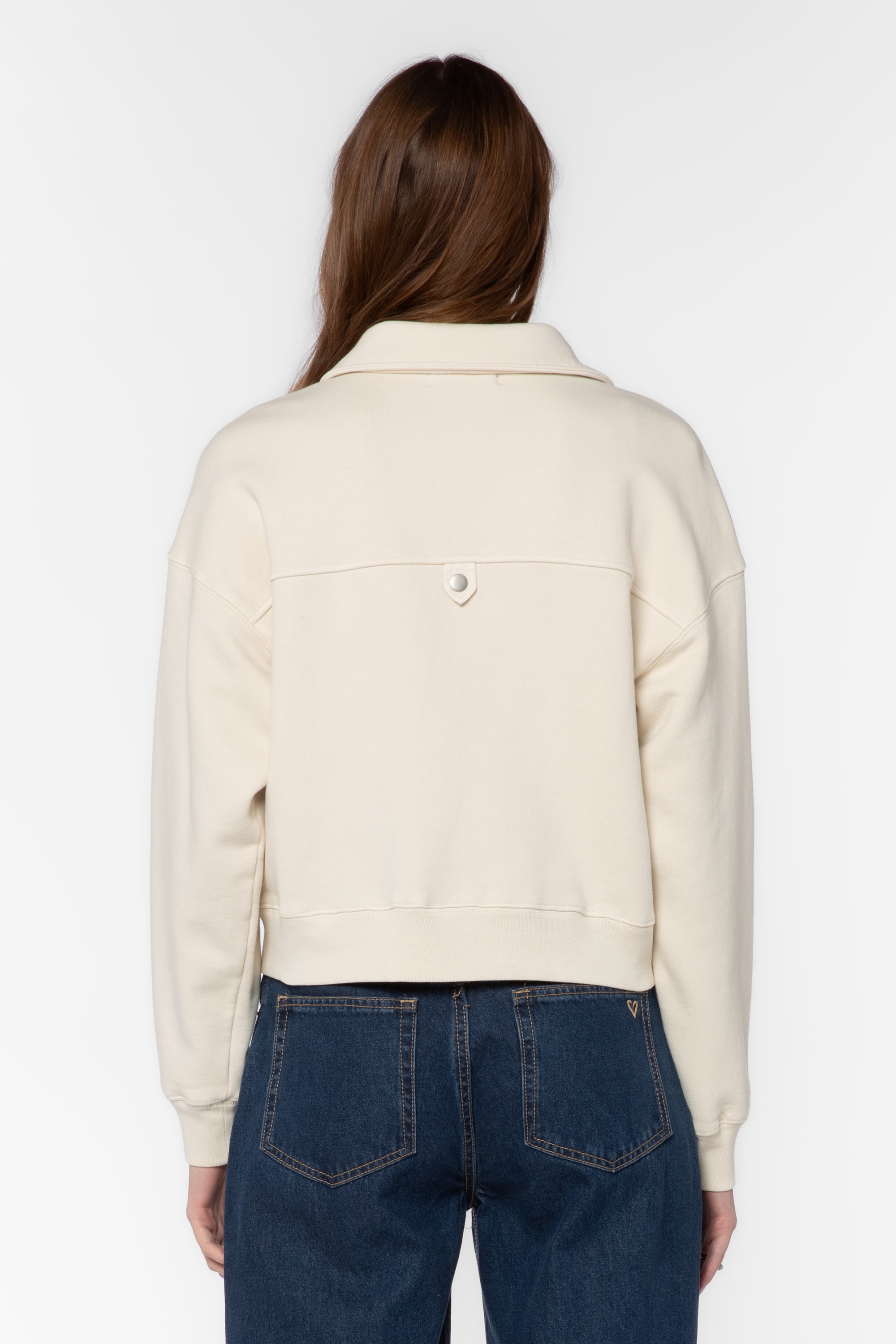 Hancock Vanilla Pullover Sweatshirt