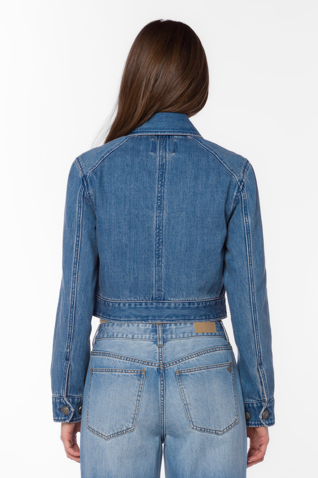 Happy Blue Jacket - Jackets & Outerwear - Velvet Heart Clothing