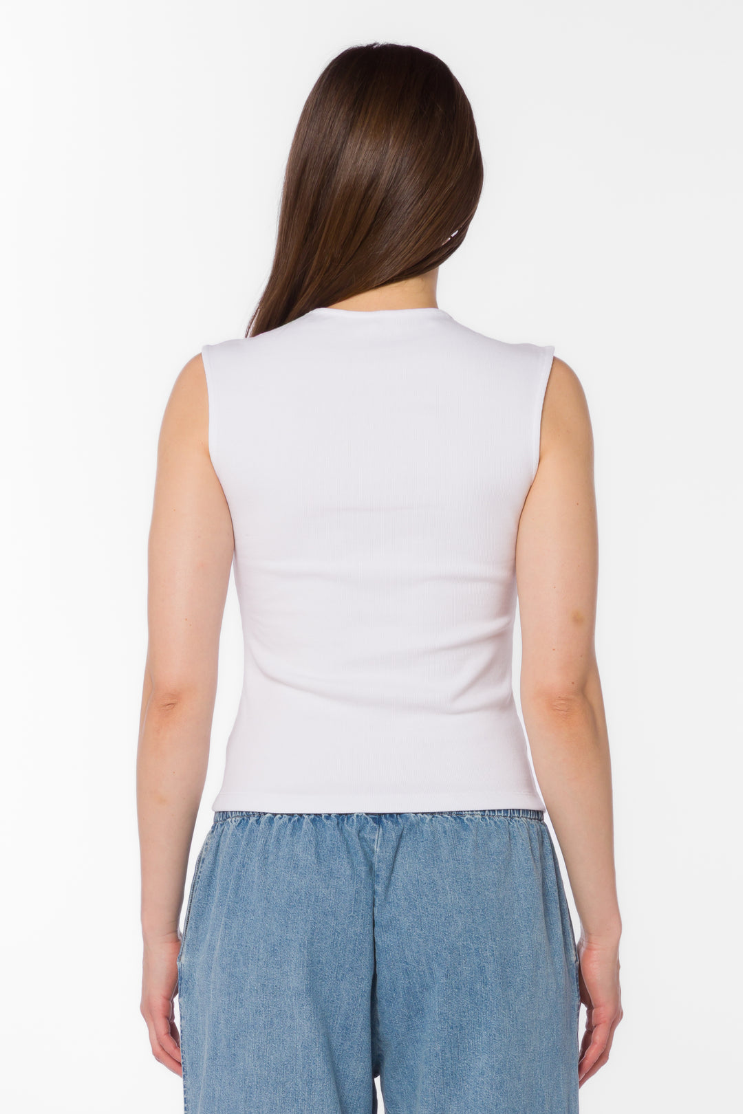 Hayes White Top - Tops - Velvet Heart Clothing