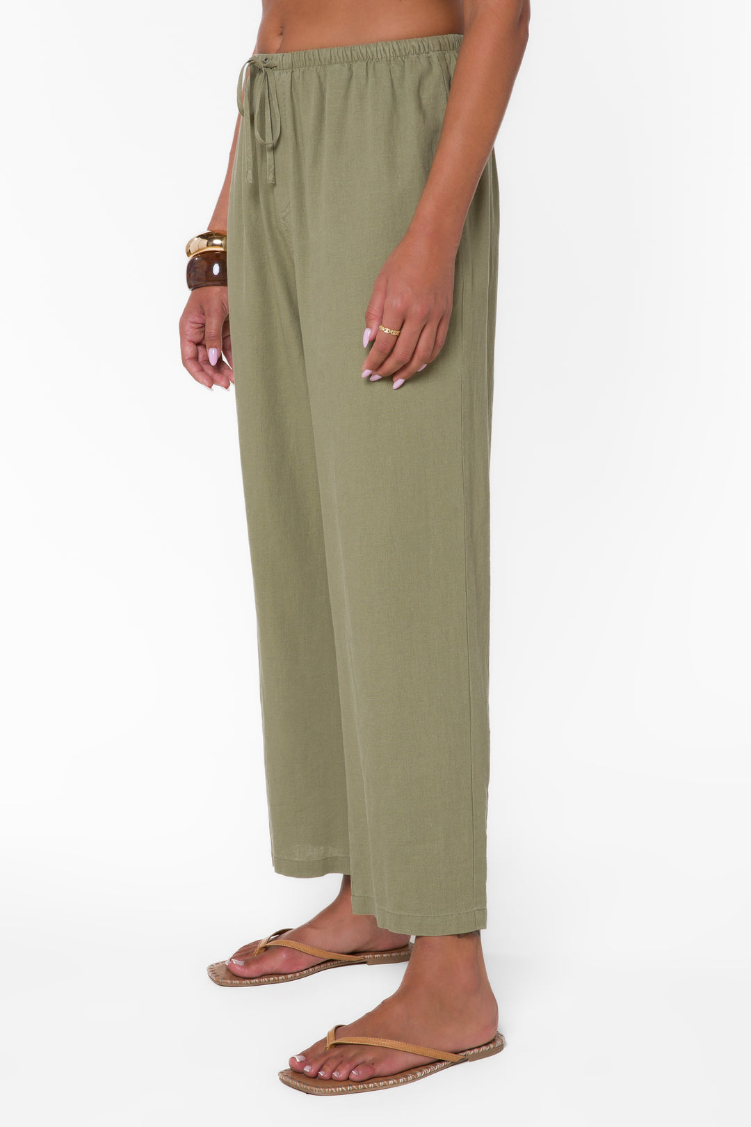 Hensley Olive Pants