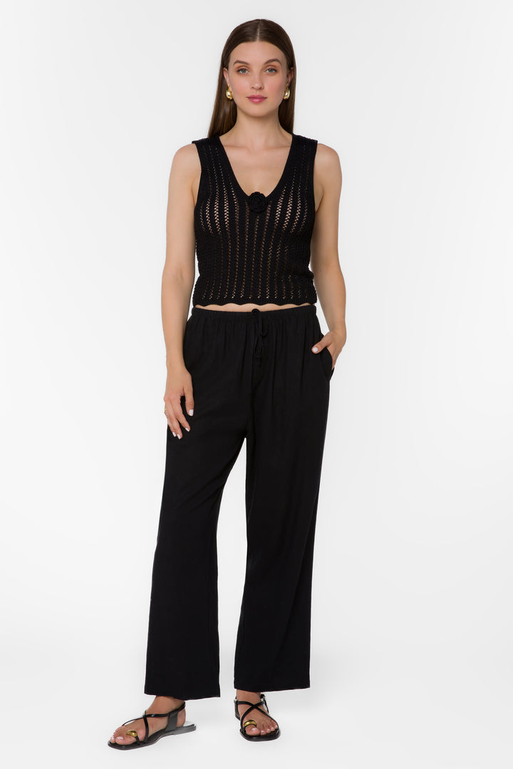 Hensley Black Pants - Pants - Velvet Heart Clothing