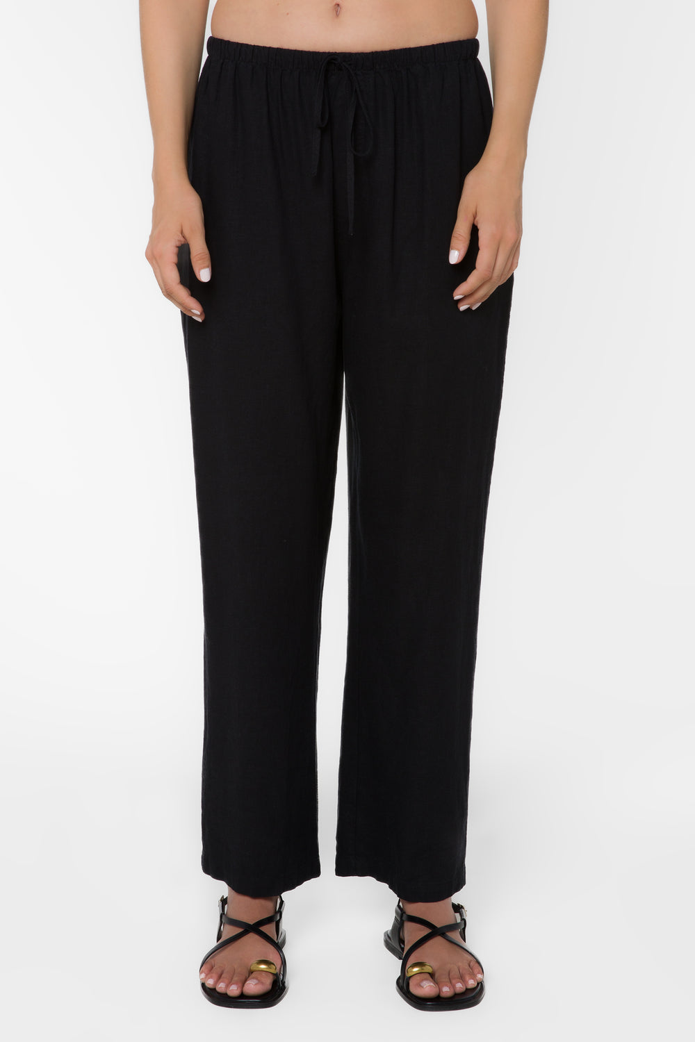 Hensley Black Pants - Pants - Velvet Heart Clothing