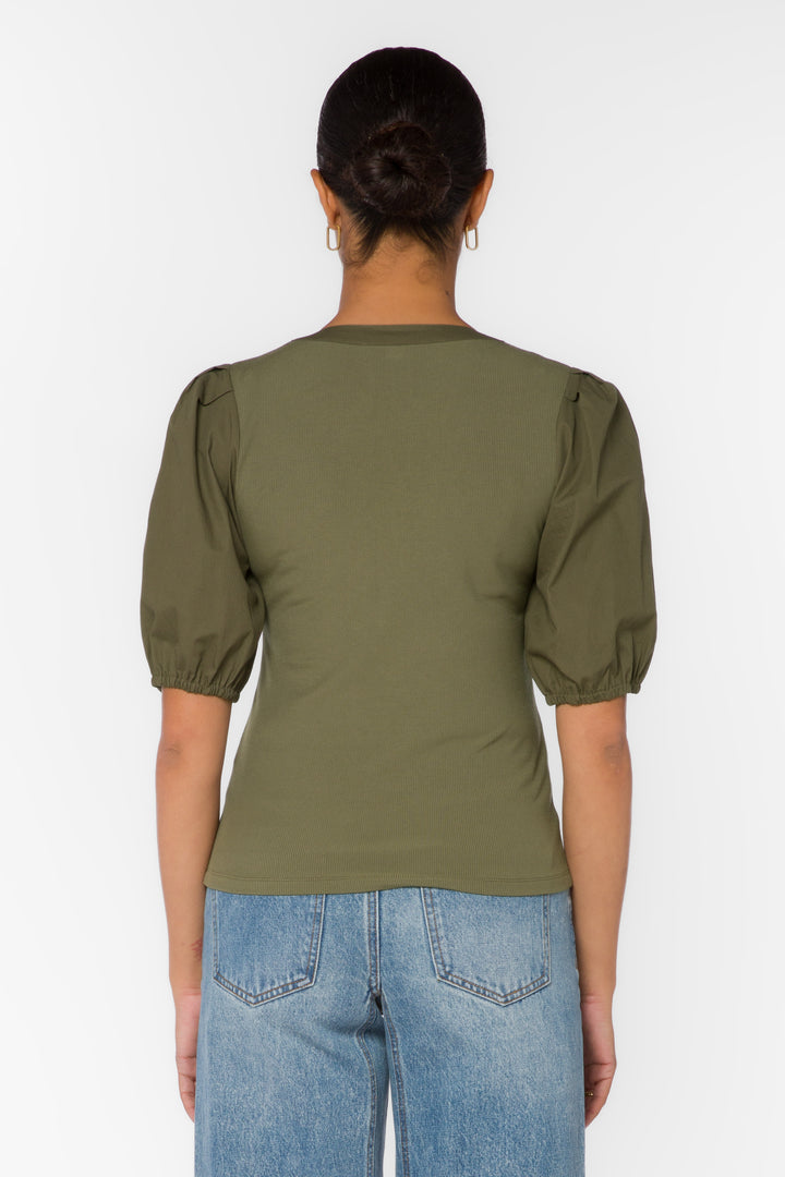 Kansas Olive Tee