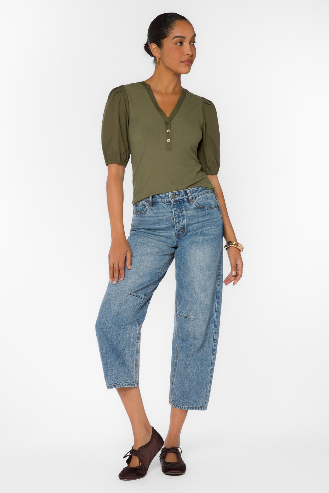 Kansas Olive Tee