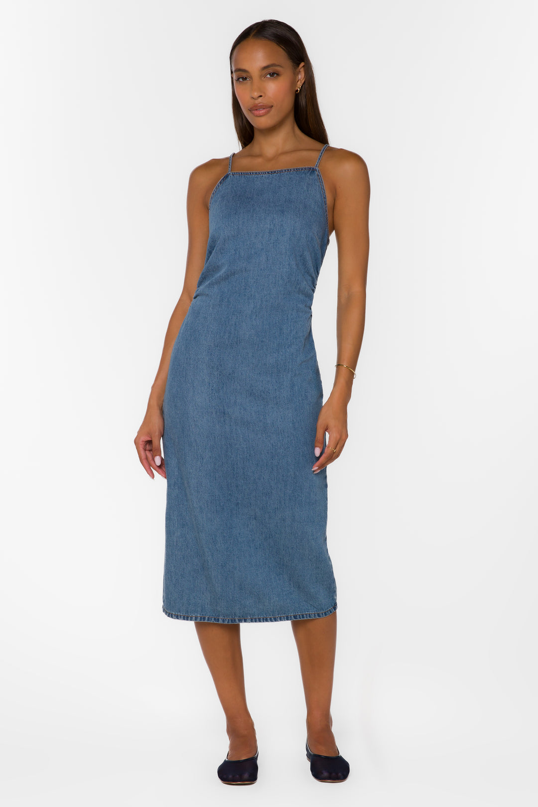Karissa Blue Dress - Dresses - Velvet Heart Clothing