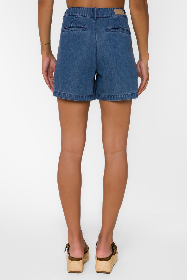 Katya Indigo Shorts - Shorts - Velvet Heart Clothing