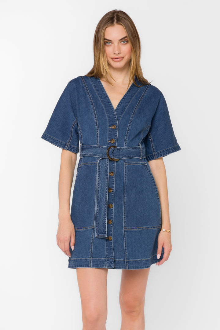 Kaulana Vintage Havana Dress - Dresses - Velvet Heart Clothing