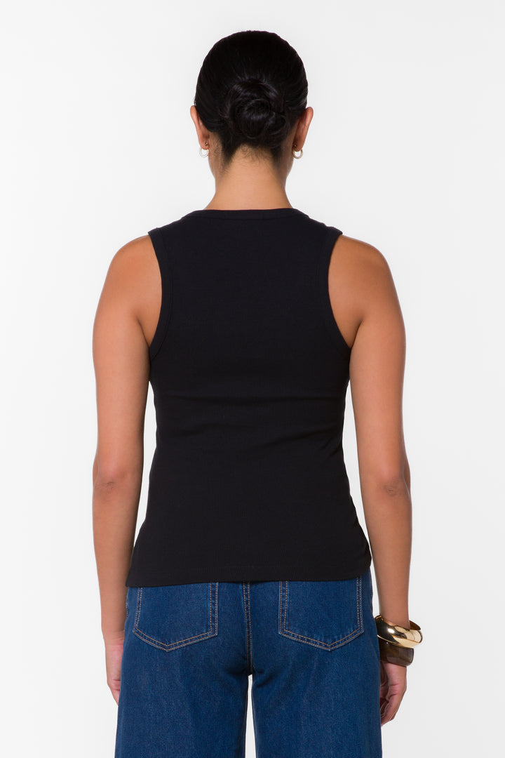 Larisa Black Tank