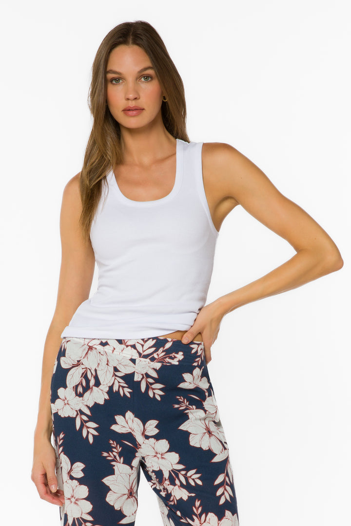 Larisa Optic White Tank