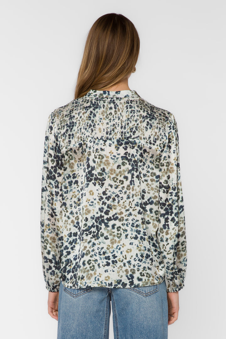 Lennie Leopard Blouse