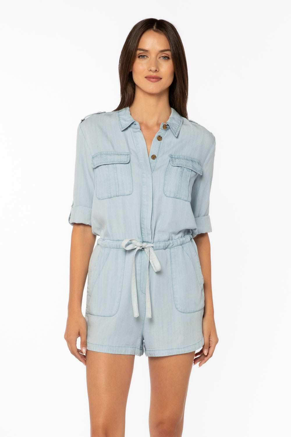 Luba Catalina Sky Romper - Jumpsuits & Rompers - Velvet Heart Clothing