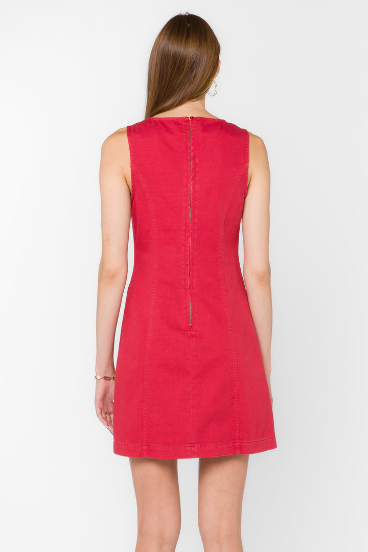 Matilda Cardinal Dress - Dresses - Velvet Heart Clothing