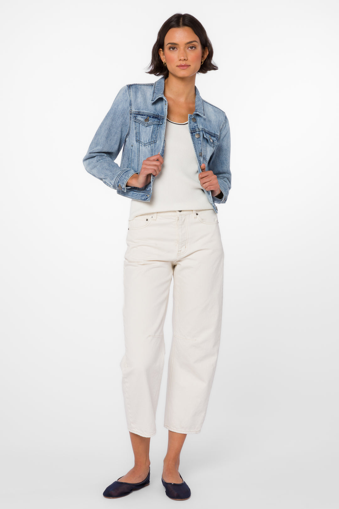 Michelle Blue Jacket - Jackets & Outerwear - Velvet Heart Clothing