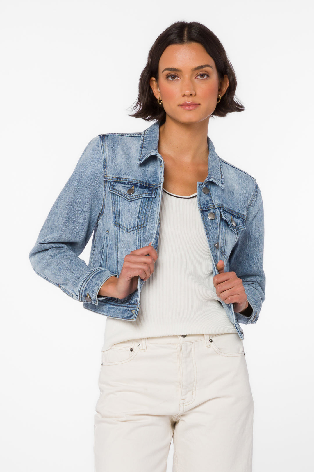 Michelle Blue Jacket - Jackets & Outerwear - Velvet Heart Clothing