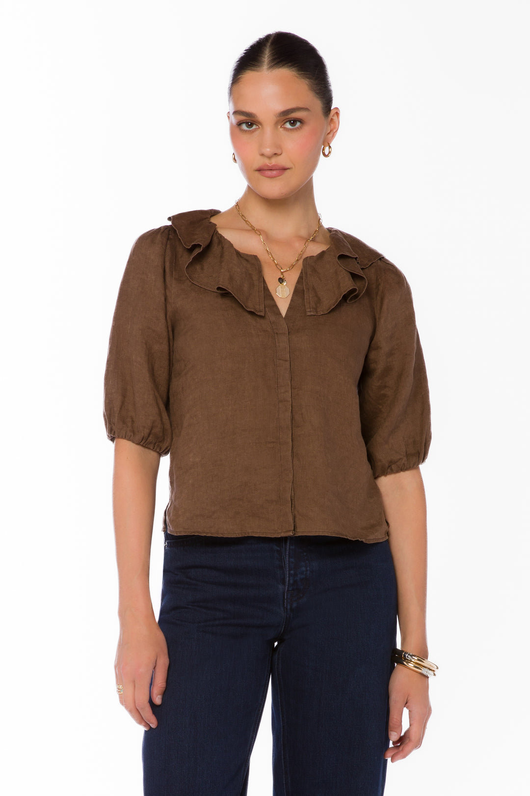 Milan Tamarind Top - Tops - Velvet Heart Clothing