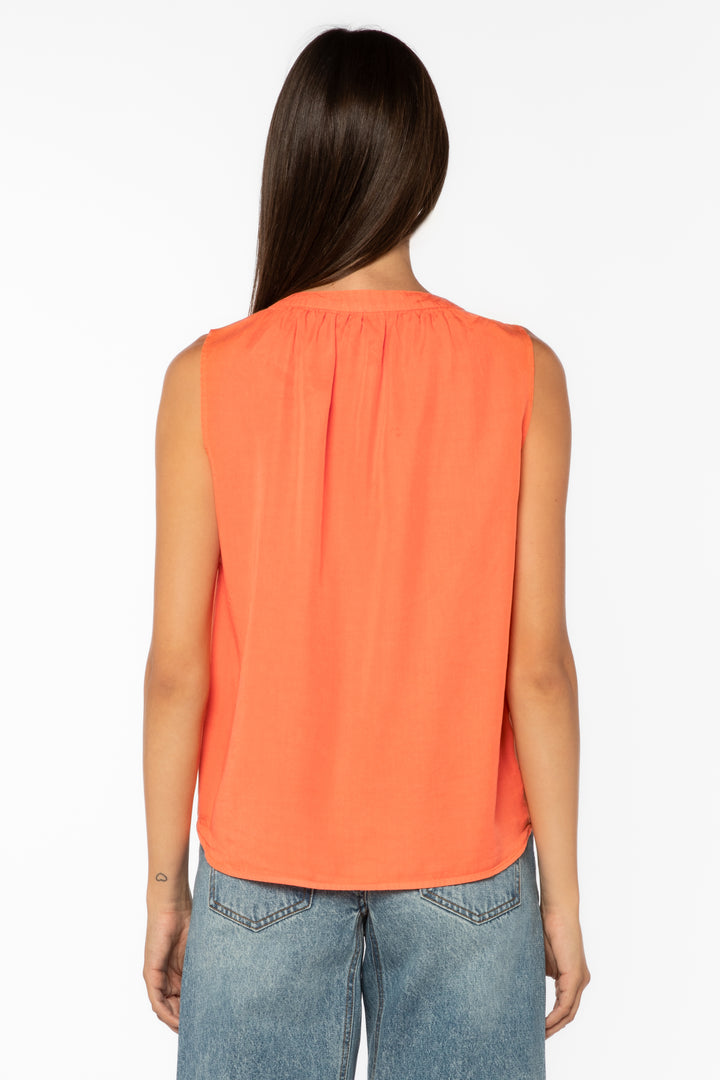 Mireille Grapefruit Top - Tops - Velvet Heart Clothing