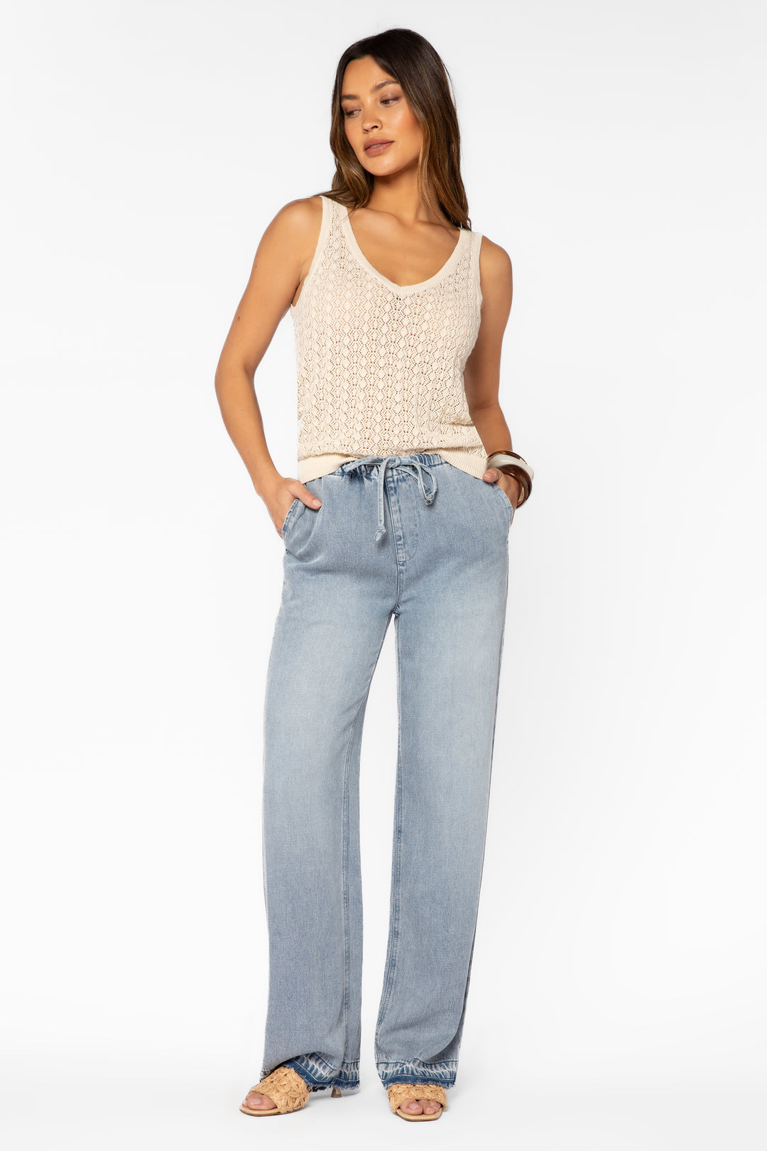 Nadia Cloud Tank - Tops - Velvet Heart Clothing