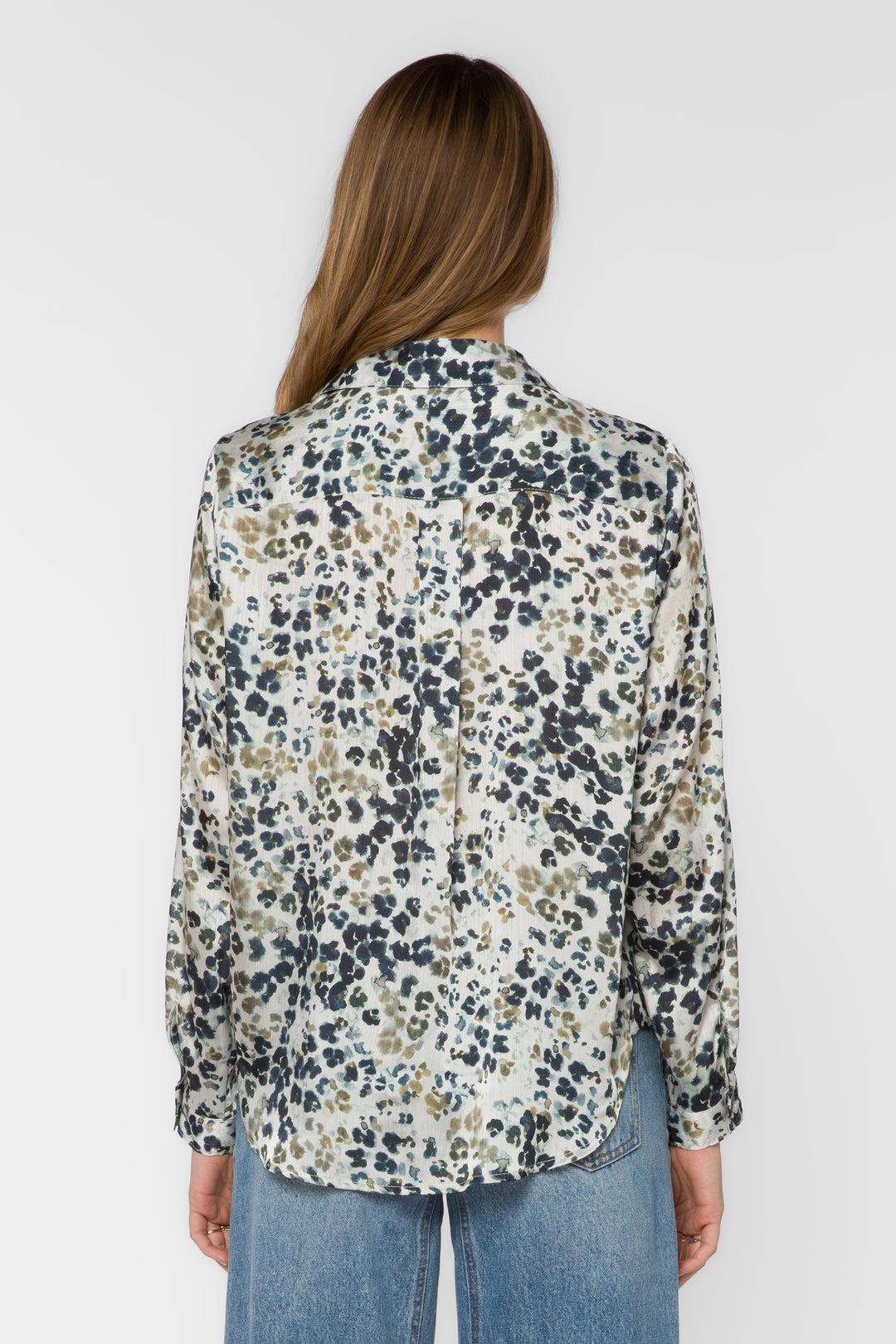 Natalie Leopard Blouse