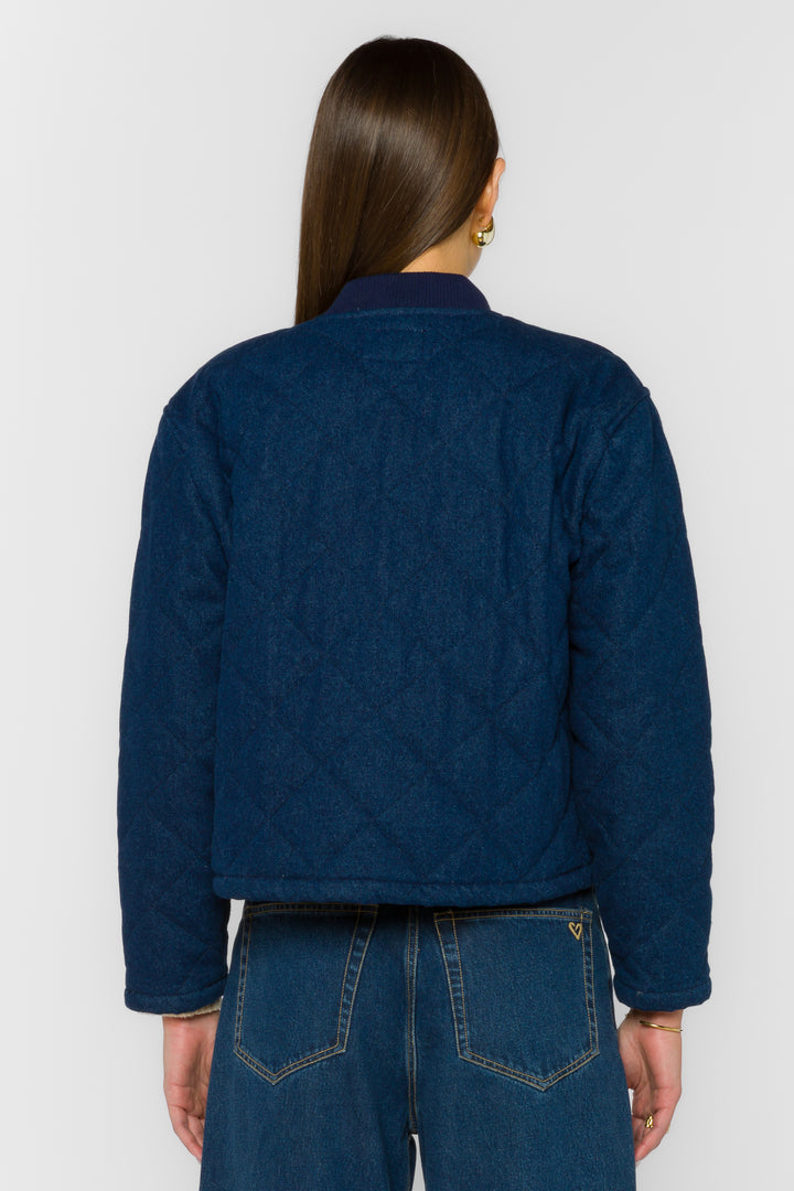Radella Overdye Indigo Jacket - Jackets & Outerwear - Velvet Heart Clothing